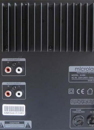 Акустична система (колонки) microlab 2.1 m-880 b чорний