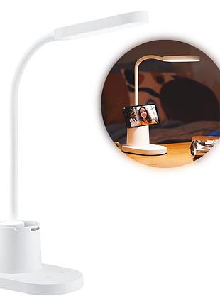 Лампа настільна акумуляторна philips dsk214 led 7 вт білий (92...