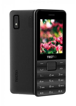 Мобільний телефон tecno t372 black (чорний)
