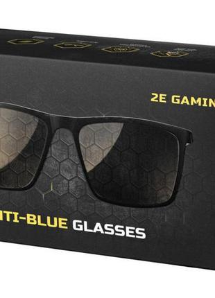 Окуляри для комп'ютера 2е gaming anti-blue glasses чорний/ чер...8 фото