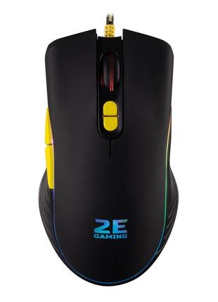 Мишка провідна ігрова 2e gaming mg300 rgb usb 800-6400 dpi з п...