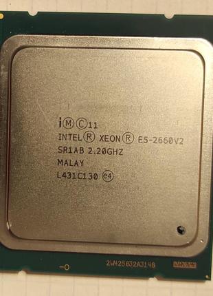 Процесор intel xeon e5-2660v2/2,2 ghz/25m/lga2011