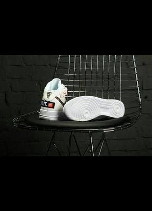 Nike air force 1 mid 'just do it' white/black2 фото