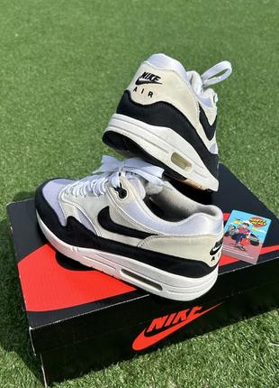 Женские летние кроссовки nike air max 1  '86 og white black4 фото