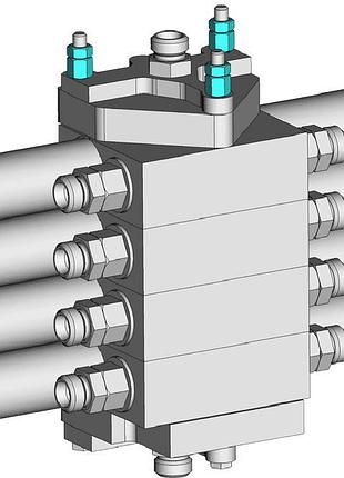 Гідророзподільник 3рм50-29 (3 секції) 71.00.00.000в-(i) єнісей