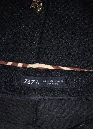 Женский твидовый костюм комплект шорты-юбка пиджак блейзер в виде zara7 фото