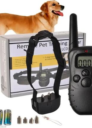 Електронний радіонашийник для навчання та дресування собак rem...