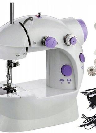 Швейна мінімашинка 4 в 1 mini sewing machine4 фото