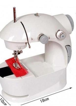 Швейна мінімашинка 4 в 1 mini sewing machine8 фото