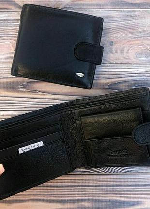 Мужской кожаный кошелек портмоне кожаное