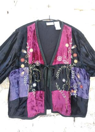 Жакет-накидка
