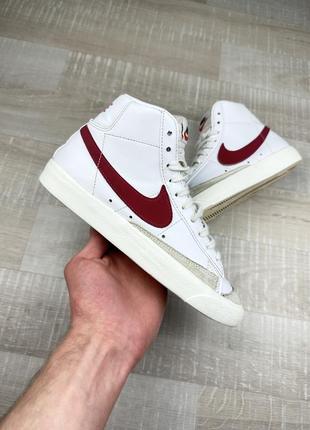 Оригинальные трендовые кроссовки nike blazer mid 77 retro sb jordan 37,5 размер блейзеры