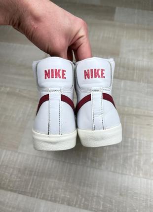 Оригінальні трендові кросівки nike blazer mid 77 retro sb jordan 37,5 розмір блейзери6 фото