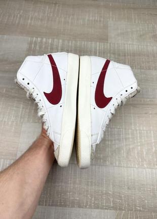 Оригінальні трендові кросівки nike blazer mid 77 retro sb jordan 37,5 розмір блейзери5 фото