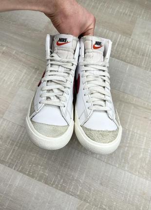 Оригинальные трендовые кроссовки nike blazer mid 77 retro sb jordan 37,5 размер блейзеры4 фото