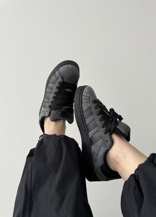 Adidas campus 00s black/grey7 фото