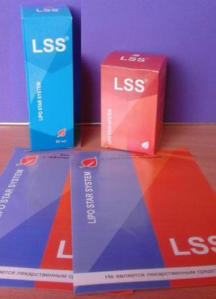 Lipo star system lss - комплекс для схуднення - порошок+гель (...