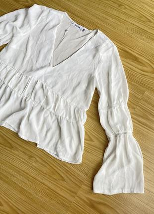 Блузка белая2 фото