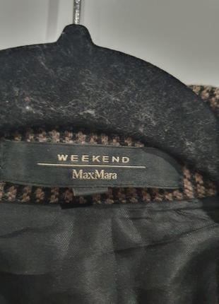Стильний базовий оригінальний   шерстяний  піджак блейзер max mara3 фото