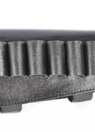 Патронаш на приклад 6 патронів шкіра