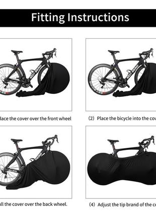 Захисний чохол для велосипеда mtb дорожній чохол для велосипеда4 фото