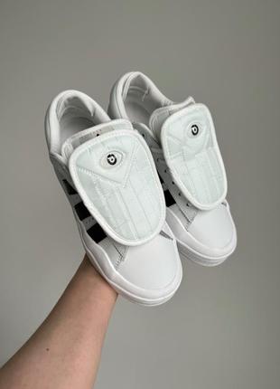 Adidas campus x bad bunny white2 фото