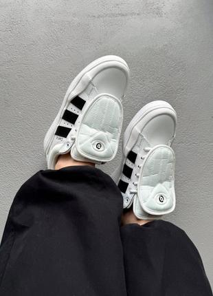 Adidas campus x bad bunny white