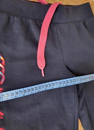 Спортивные цтепленные штаны на резинке шнурок завязка средняя посадка m 388 фото
