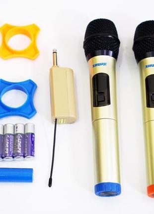 Мікрофони бездротові shure/su-kam sm-820a