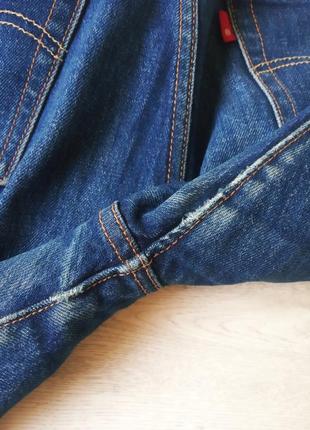 Джинсы укороченные зауженные levis 501 5119 фото