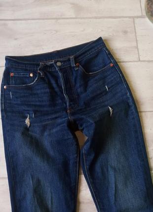 Джинсы укороченные зауженные levis 501 51110 фото