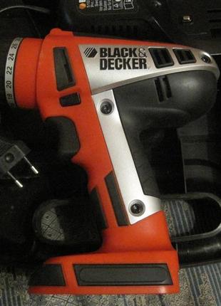 Дриль black decker 3