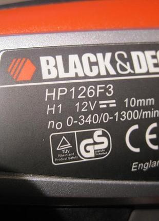 Дриль black decker 6