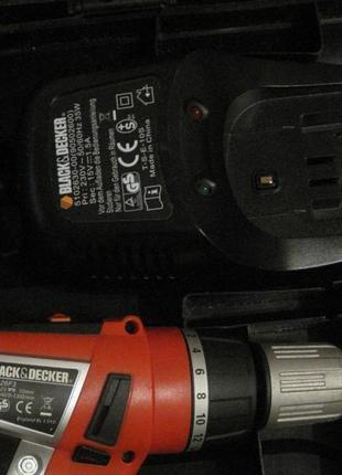 Дриль black decker 9