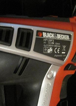 Дриль black decker 11