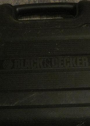 Дриль black decker 12