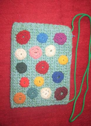 В'язана сумочка "морські камінці"