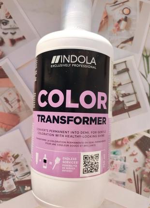 Окисник засіб для трансформації перманентної фарби indola permanent color transformer1 фото