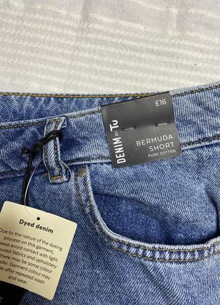 Новые шорты бермуды denim tu3 фото