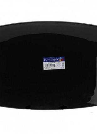 Блюдо luminarc quadrato black 6408d (35 см)