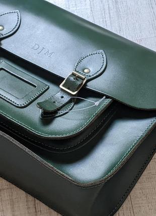 Шкіряна сумка портфель satchel оригінал
