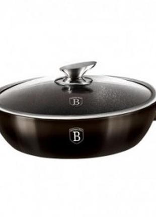 Сотейник berlinger haus shiny black 6608-bh (24х6,5 см, 2,3 л)