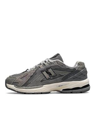 Кроссовки мужские замшевые new balance 1906d protection gray серые спортивные кроссовки нью баланс на лето