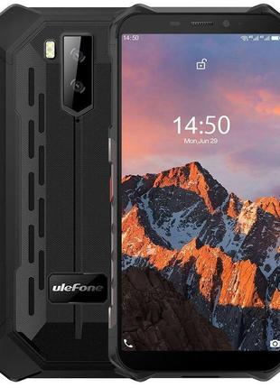 Протиударний телефон ulefone armor x5 pro 4gb/64gb nfc найкращий китайський