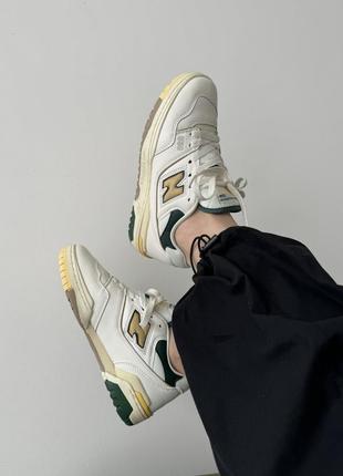 New balance 550 aime leon dore natural green8 фото