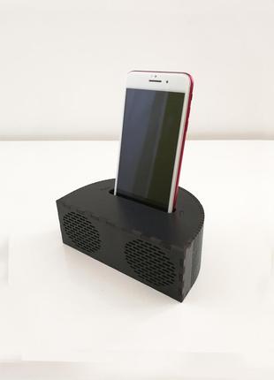 Держатель для телефона подставка для смартфона усилитель звука подставка под широкий телефон еко холдер