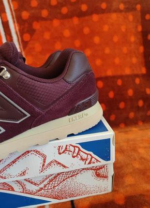 💯оригинал. кроссовки new balance 574 outdoor activist burgundy.7 фото