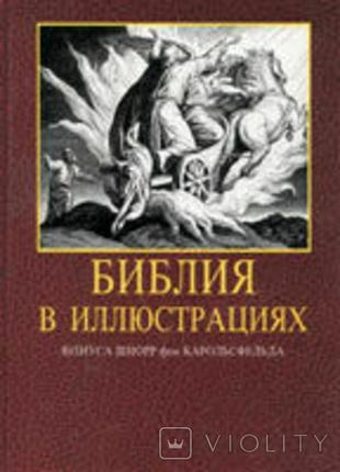Біблія в ілюстраціях. гравюри на дереві юліуса шнорр фон карольс