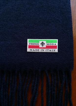 Шерстяной шарф firenze moda (made in italy)