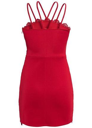 Кружевное коктейльное платье мини h&amp;m. 2